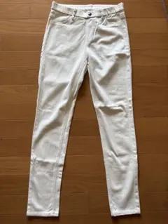 UNIQLO ストレッチレギンスパンツ　Sサイズ　オフホワイト