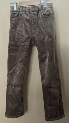 【未使用品に近い】キッズ　コーデュロイパンツ　茶色　120センチ