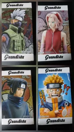 NARUTO Grandista フィギュア サクラ　ナルト カカシ サスケ