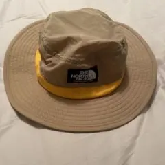 THE NORTH FACE バケットハット ベージュ/イエロー KM