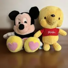 ミッキーマウス プーさん ぬいぐるみセット