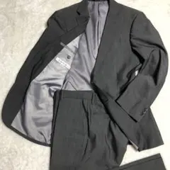 Green label relaxing ビジネススーツ シルク混　グレー46