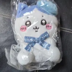 ちいかわ　東京みやげ　お座りぬいぐるみ　ハチワレ