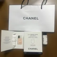 CHANEL LA CRÈME MAIN 限定版 50ml デニムポーチ付き
