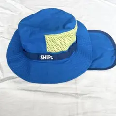 SHIPS 日よけ付き 帽子　ブルーのサムネイル