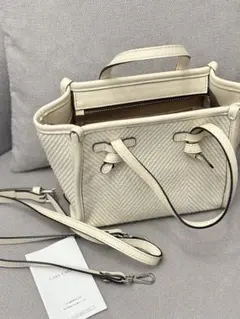 【お値下げ】GIANNI CHIARINI アイボリー ショルダーバッグ