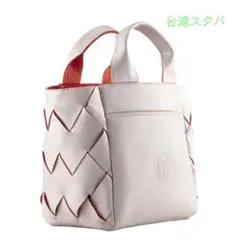 【新品】台湾限定 スタバ フェイクレザー トート 白