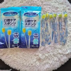 カワモト マウスピュア 口腔ケアスポンジ Mサイズ 26本
