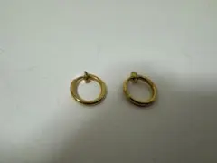 ゴールドフープイヤリング 約1.5cm