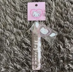 ★新品未使用★ハローキティ 天使小悪魔デザインシリーズキーホルダー ピンク