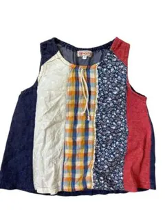 キッズ服3点セット（マルチカラー、ストライプ、ラベンダー）