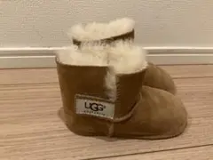 【美品】UGG グレー　ベビー　ムートンブーツ