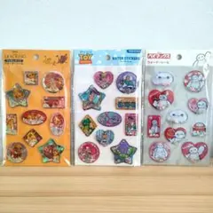 ウォーターシール　トイ・ストーリー　ベイマックス　ライオンキング　セリア