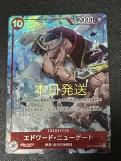 エドワードニューゲート　パラレル　op17-005 世界最強の戦士