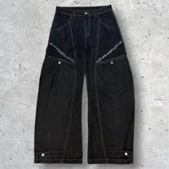 00s Archive MEIM wide denim pants y2kのサムネイル