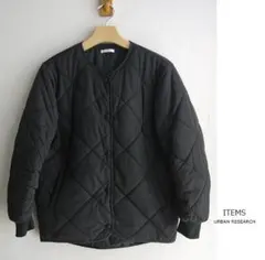 ゆっち様専用　アーバンリサーチアイテムズ　中綿キルティングノーカラージャケット