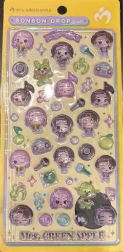 ミセスグリーンアップル MrsGreenApple ボンボンドロップシール