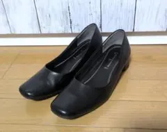 ブラック フォーマル パンプス 24.5cm