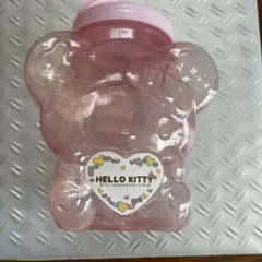 ハローキティ　プラスチック　ピンク小物入れ