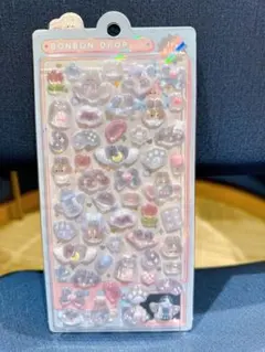 ボンボンドロップシール クーリア みずいろボンボン