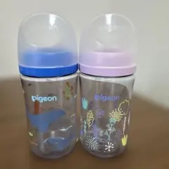 ピジョン プラスチック哺乳瓶 2本セット