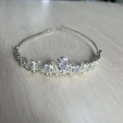 クリスタルティアラ 小さめ ウェディング