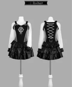 DimMoire学園ブラウス+ジレset 【White&Black】 M - メルカリ