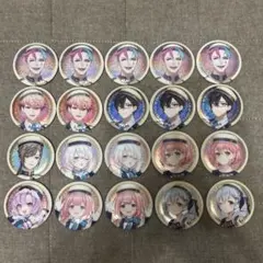 にじさんじ　ビスケット　缶バッジ20個セット