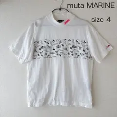【希少】muta MARINE ゴルフウェア　モックネックシャツ　サイズ4のサムネイル