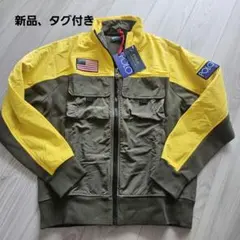 ジャケット ブルゾン 新品 未使用 メンズ 黄色 イエロー 羽織り ジャケット