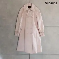 sunauna 花柄ライナー　トレンチコート 定価41250 E25のサムネイル