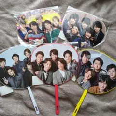 嵐　ミニうちわ集合5枚