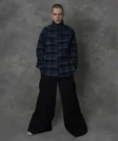 【裾、袖お直し済み】sinyakozukaチェックシャツ