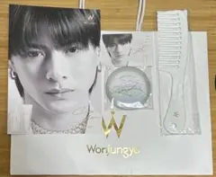 ウォンジョンヨ ヘア ノベルティ 缶ミラー コーム 平野紫耀 日本橋ポップアップ