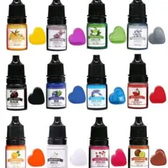 レジン着色料　クリアー　 5ml 12色セット