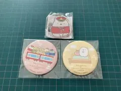 すみっコぐらし 10周年 京急 羽田空港 コラボ 缶バッジ アクリルキーホルダー