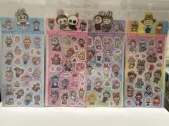 LABUBU シールセット 4セット ラブブ