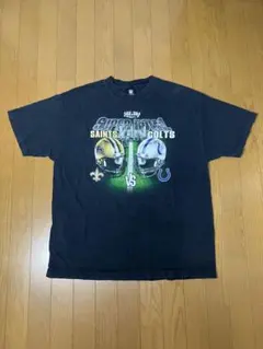 NFL Super Bowl XLIV Tシャツ XL ブラックのサムネイル