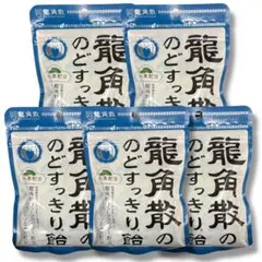 新品 100g×5袋セット 龍角散 のどすっきり飴 のど飴 食品 菓子 あめ