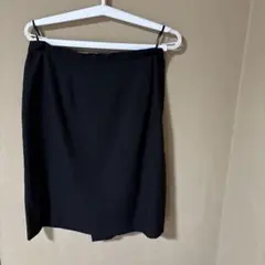 黒 スカート スリット入り　大きいサイズ