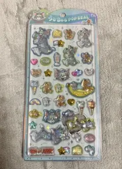 【24時間以内発送】うるちゅるポップシール トムとジェリー