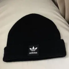 adidas 黒 ニット帽 ワンサイズ