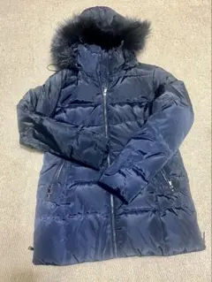 美品LAUREN RALPH LAUREN ダークネイビーダウン　Sサイズ