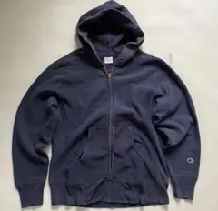 チャンピオン スウェット フルジップ パーカー XL ネイビー 裏起毛