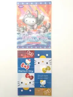 Hello Kitty 見開きクリアファイル 2枚セット