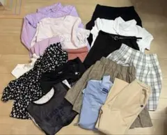 女の子 150 まとめ売り 15点 UNIQLO GLOBAL WORK 他