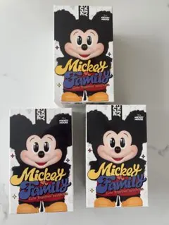 POPMART ミッキーファミリー Mickey family 未開封　3箱