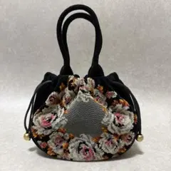 FEILER フェイラー　ハンドバッグ　巾着　花柄