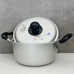 両手鍋 ガス火 18cm 2.1L エシャロット 北陸アルミニウム レトロのサムネイル