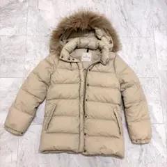 MONCLER モンクレール ダウンジャケット ファー フード ベージュ 00